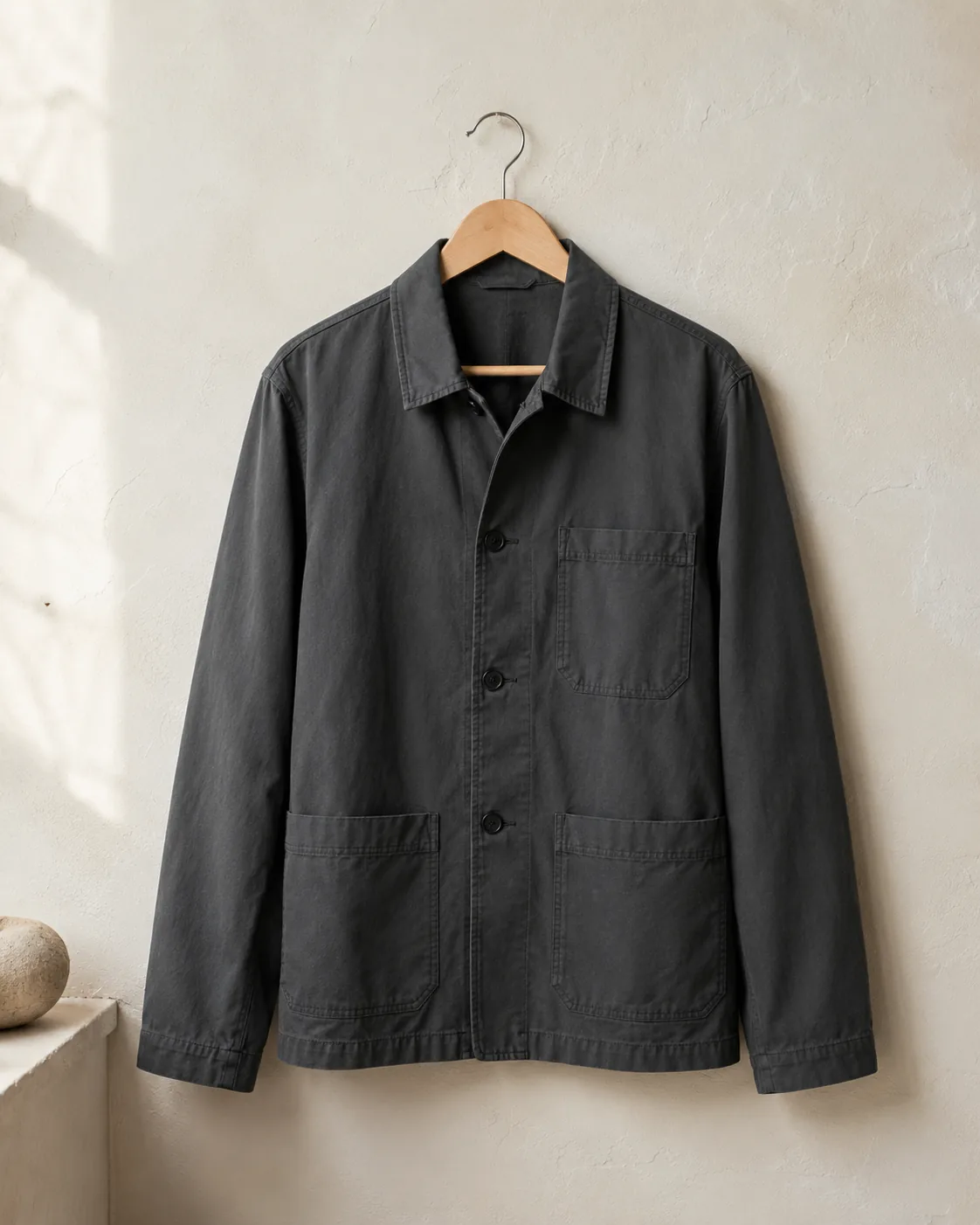 Navy lightweight chore jacket